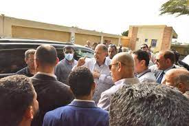 محافظ أسيوط يتفقد أعمال إنشاء المركز الطبي